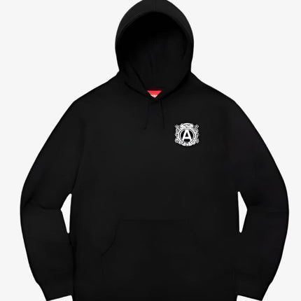 Supreme x Anti Hooded Sweatshirt Black (FW20) - SOLE SERIOUSS (1)