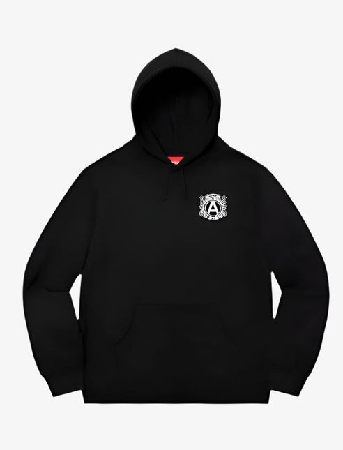 Supreme x Anti Hooded Sweatshirt Black (FW20) - SOLE SERIOUSS (1)