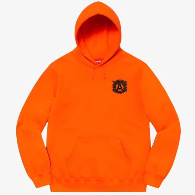 Supreme x Anti Hooded Sweatshirt Orange (FW20) - SOLE SERIOUSS (1)