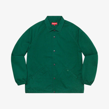 Supreme x Antihero Snap Front Twill Jacket Dark Green (FW20) - SOLE SERIOUSS (1)