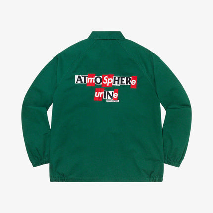 Supreme x Antihero Snap Front Twill Jacket Dark Green (FW20) - SOLE SERIOUSS (2)