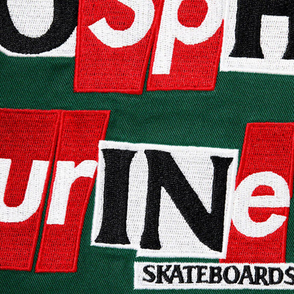 Supreme x Antihero Snap Front Twill Jacket Dark Green (FW20) - SOLE SERIOUSS (3)