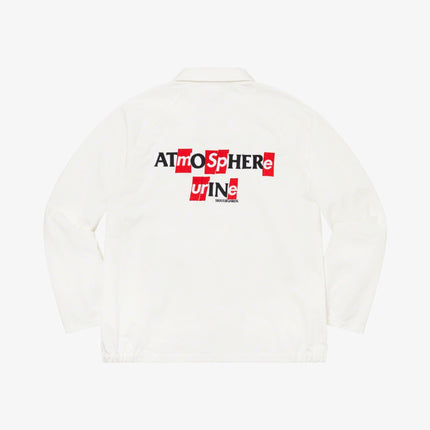 Supreme x Antihero Snap Front Twill Jacket White (FW20) - SOLE SERIOUSS (2)