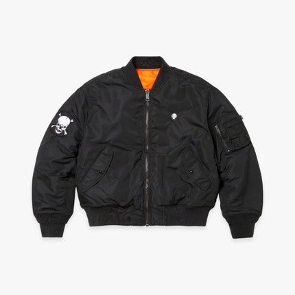 Supreme x Bounty Hunter MA-1 Jacket Black (FW23) - SOLE SERIOUSS (1)