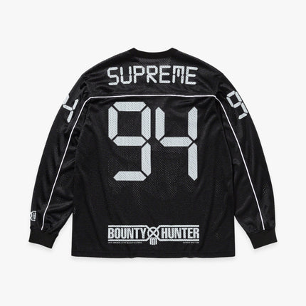 Supreme x Bounty Hunter Mesh Moto Jersey Black (FW23) - SOLE SERIOUSS (2)