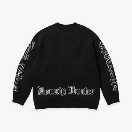 Supreme x Bounty Hunter Sweater Black (FW23) - SOLE SERIOUSS (2)