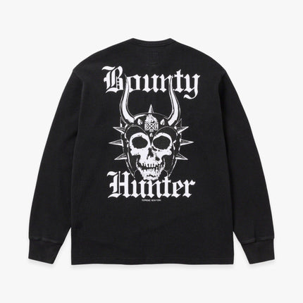 Supreme x Bounty Hunter Thermal Henley L/S Top Black (FW23) - SOLE SERIOUSS (2)