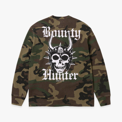 Supreme x Bounty Hunter Thermal Henley L/S Top Woodland Camo (FW23) - SOLE SERIOUSS (2)