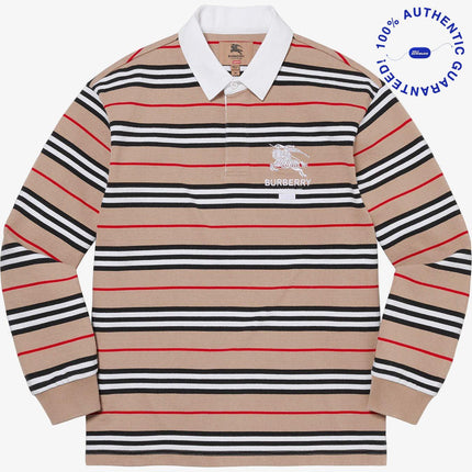 Supreme x Burberry Rugby Beige (SS22) | SOLE SERIOUSS [1]