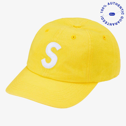 Supreme x CORDURA Denim 6-Panel Adjustable Cap 'S Logo' Yellow (SS25) | SOLE SERIOUSS [1]