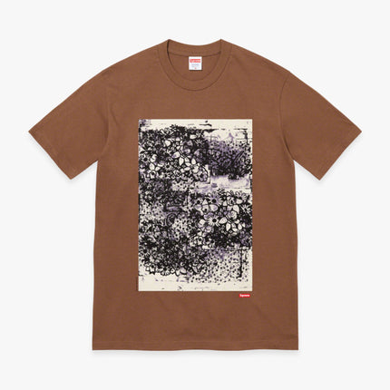 Supreme x Christopher Wool Tee '1995' Brown FW21 - SOLE SERIOUSS (1)