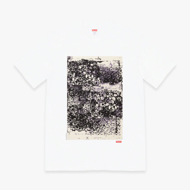 Supreme x Christopher Wool Tee '1995' White (FW21) - SOLE SERIOUSS (1)