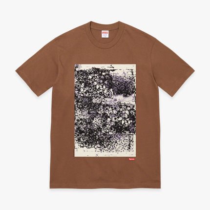 Supreme x Christopher Wool Tee '2001' Brown (FW21) - SOLE SERIOUSS (1)