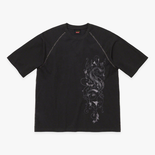 Supreme x Coogi S/S Top 'Raglan' Black (SS23) - SOLE SERIOUSS (1)