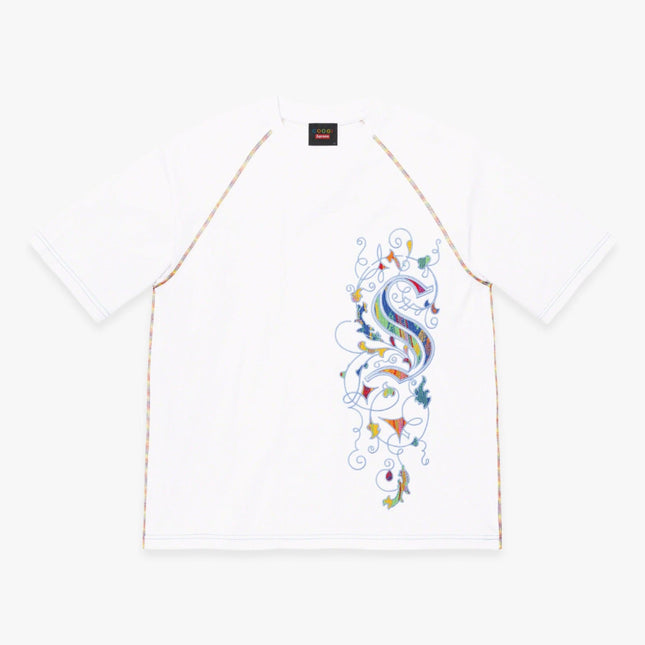 Supreme x Coogi S/S Top 'Raglan' White (SS23) - SOLE SERIOUSS (1)