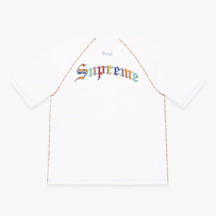 Supreme x Coogi S/S Top 'Raglan' White (SS23) - SOLE SERIOUSS (2)