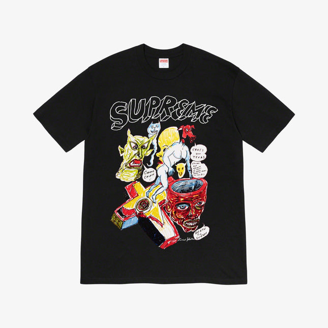 Supreme x Daniel Johnston Tee Black (SS20) - SOLE SERIOUSS (1)