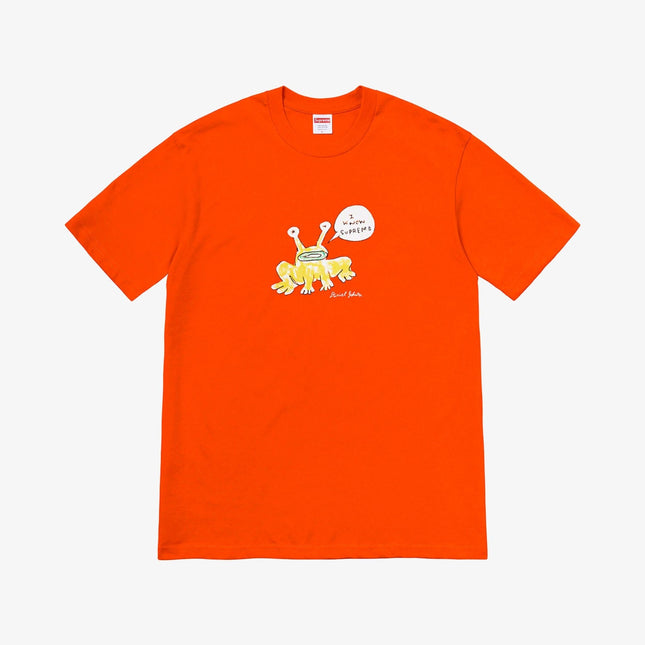 Supreme x Daniel Johnston Tee 'Frog' Orange (SS20) - SOLE SERIOUSS (1)