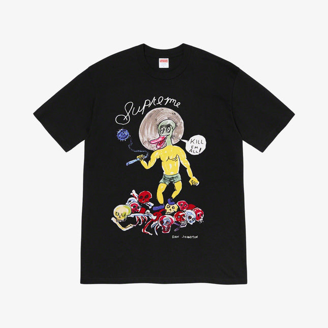 Supreme x Daniel Johnston Tee 'Kill Em All' Black (SS20) - SOLE SERIOUSS (1)