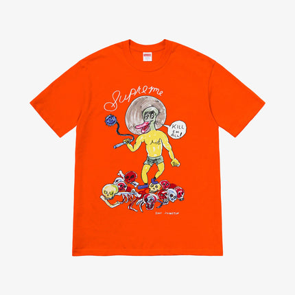 Supreme x Daniel Johnston Tee 'Kill Em All' Orange (SS20) - SOLE SERIOUSS (1)