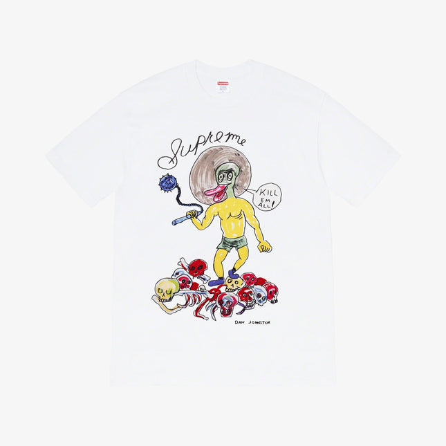 Supreme x Daniel Johnston Tee 'Kill Em All' White (SS20) - SOLE SERIOUSS (1)