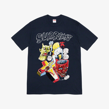 Supreme x Daniel Johnston Tee Navy (SS20) - SOLE SERIOUSS (1)