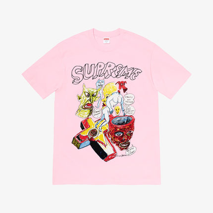 Supreme x Daniel Johnston Tee Pink (SS20) - SOLE SERIOUSS (1)