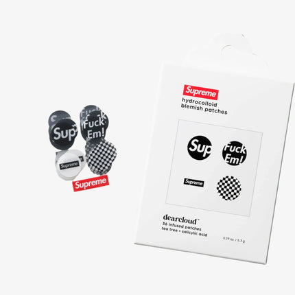 Supreme x Dearcloud Blemish Patches Black (36 Pack) (FW24) - SOLE SERIOUSS (1)