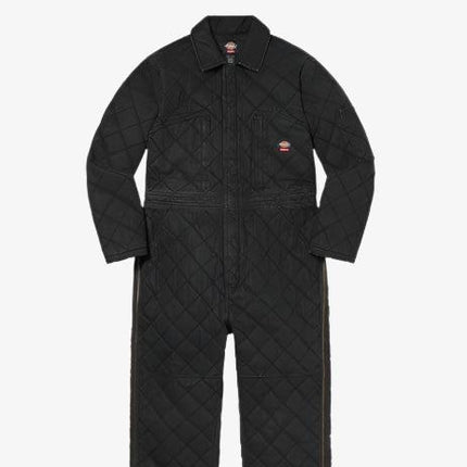 Supreme x Dickies Quilted Denim Coverall Black (FW21) - SOLE SERIOUSS (1)