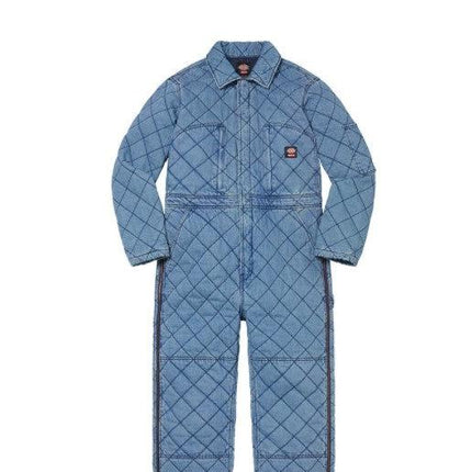 Supreme x Dickies Quilted Denim Coverall Denim FW21 - SOLE SERIOUSS (1)