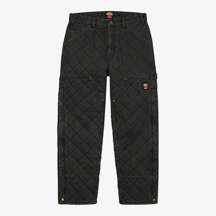 Supreme x Dickies Quilted Double Knee Painter Pant Black FW21 - SOLE SERIOUSS (1)