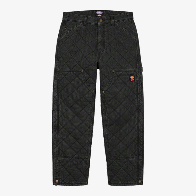 Supreme x Dickies Quilted Double Knee Painter Pant Black (FW21) - SOLE SERIOUSS (1)