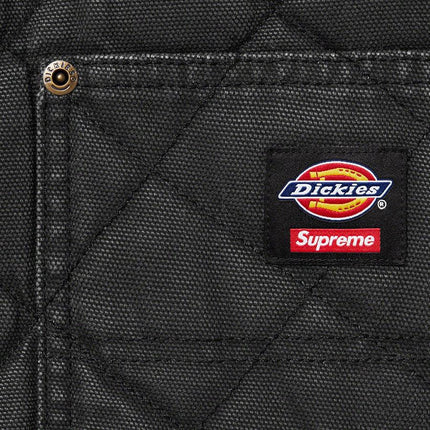 Supreme x Dickies Quilted Double Knee Painter Pant Black FW21 - SOLE SERIOUSS (3)