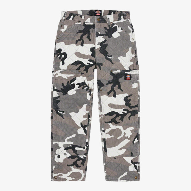 Supreme x Dickies Quilted Double Knee Painter Pant Grey Camo (FW21) - SOLE SERIOUSS (1)