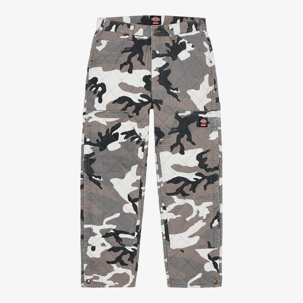 Supreme x Dickies Quilted Double Knee Painter Pant Grey Camo (FW21  