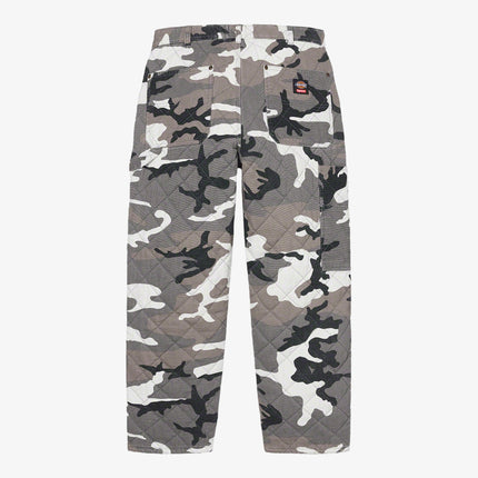 Supreme x Dickies Quilted Double Knee Painter Pant Grey Camo FW21 - SOLE SERIOUSS (2)