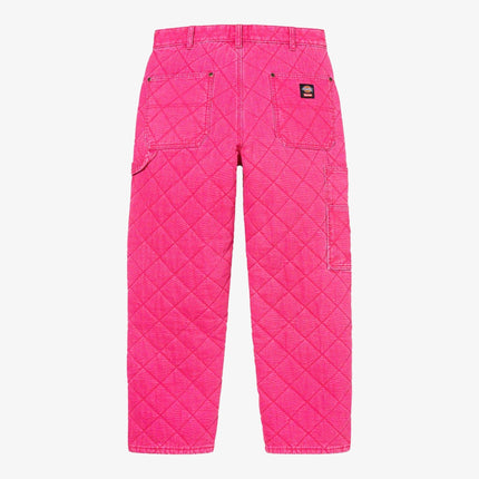Supreme x Dickies Quilted Double Knee Painter Pant Pink FW21 - SOLE SERIOUSS (2)