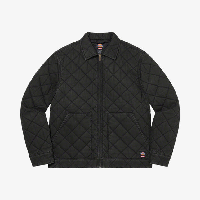 Supreme x Dickies Quilted Work Jacket Black (FW21) - SOLE SERIOUSS (1)