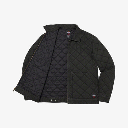 Supreme x Dickies Quilted Work Jacket Black (FW21) - SOLE SERIOUSS (2)