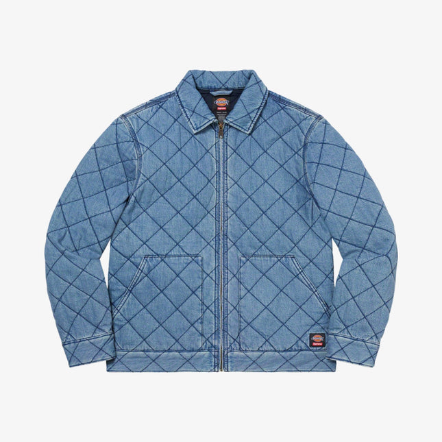 Supreme x Dickies Quilted Work Jacket Denim (FW21) - SOLE SERIOUSS (1)