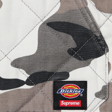 Supreme x Dickies Quilted Work Jacket Grey Camo FW21 - SOLE SERIOUSS (4)