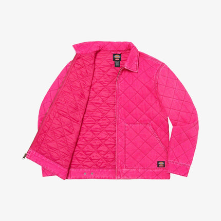 Supreme x Dickies Quilted Work Jacket Pink (FW21) - SOLE SERIOUSS (2)