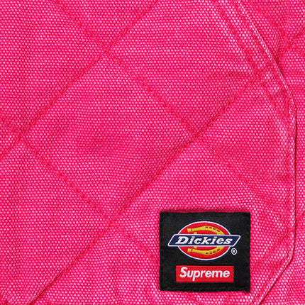 Supreme x Dickies Quilted Work Jacket Pink (FW21) - SOLE SERIOUSS (4)