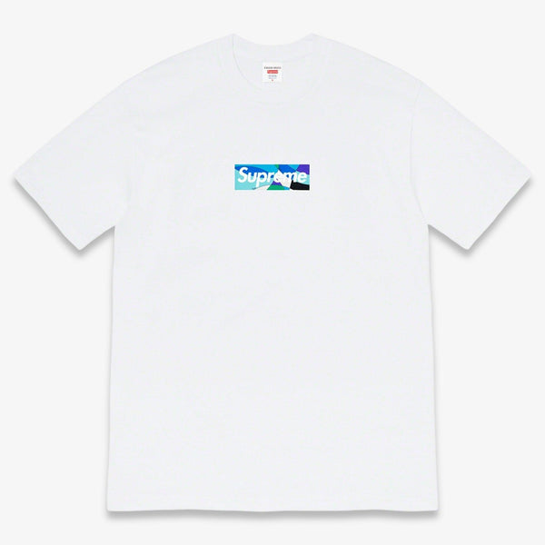 トップス 21ss Supreme Emilio Pucci S/S Shirt M Supreme x Emilio Pucci Tee 'Box Logo' White / Blue (SS21) – SOLE