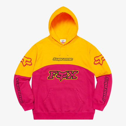 Supreme x Fox Racing Hooded Sweatshirt Pink (FW20) - SOLE SERIOUSS (1)