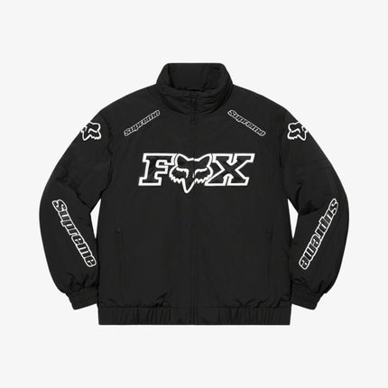 Supreme x Fox Racing Puffy Jacket Black (FW20) - SOLE SERIOUSS (1)