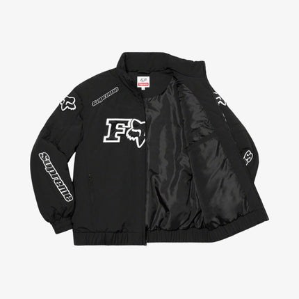 Supreme x Fox Racing Puffy Jacket Black (FW20) - SOLE SERIOUSS (2)