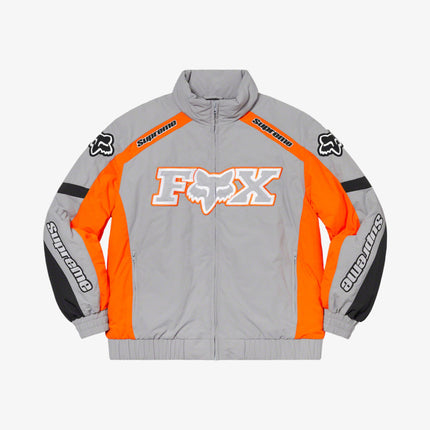 Supreme x Fox Racing Puffy Jacket Grey (FW20) - SOLE SERIOUSS (1)