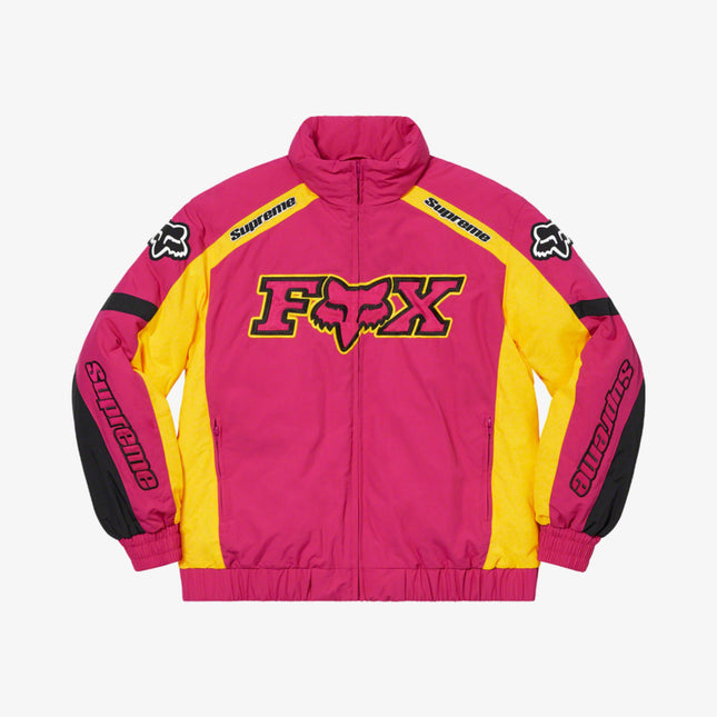 Supreme x Fox Racing Puffy Jacket Pink (FW20) - SOLE SERIOUSS (1)