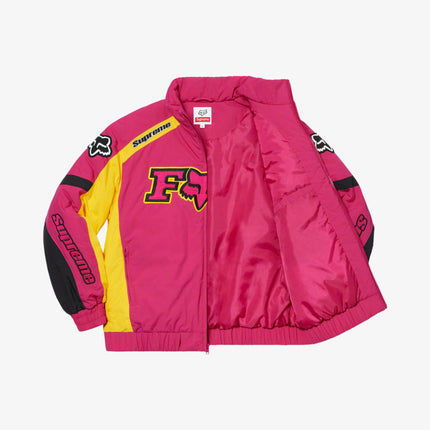 Supreme x Fox Racing Puffy Jacket Pink (FW20) - SOLE SERIOUSS (2)